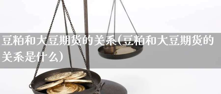 豆粕和大豆期货的关系(豆粕和大豆期货的关系是什么)_https://www.xiaoshou99.com_国际期货_第1张